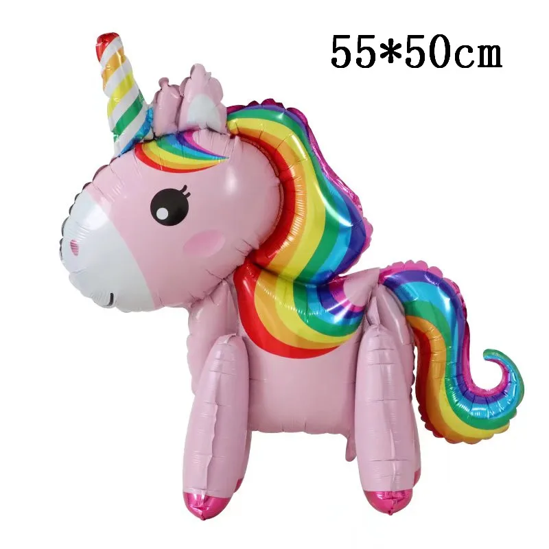Decoration en ballon pour anniversaire - licorne enchantée