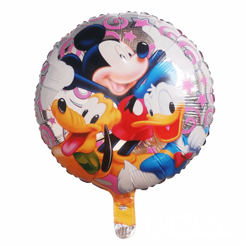 Ballon anniversaire - fleur fantôme
