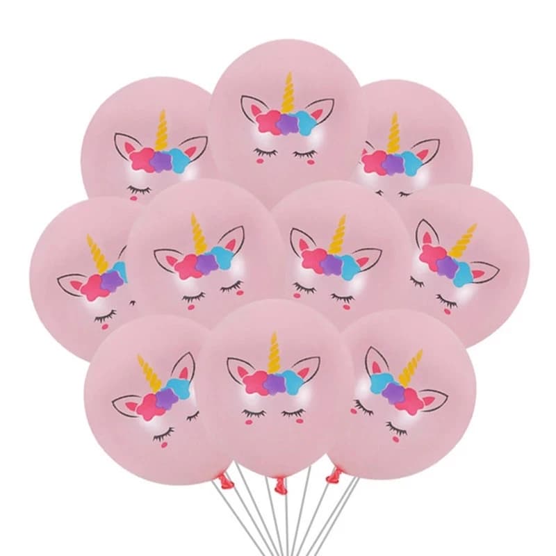 Decoration en ballon pour anniversaire - ballons licorne rêveurs