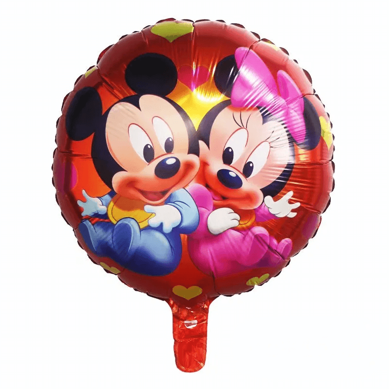 Ballon anniversaire - amour étoile rouge
