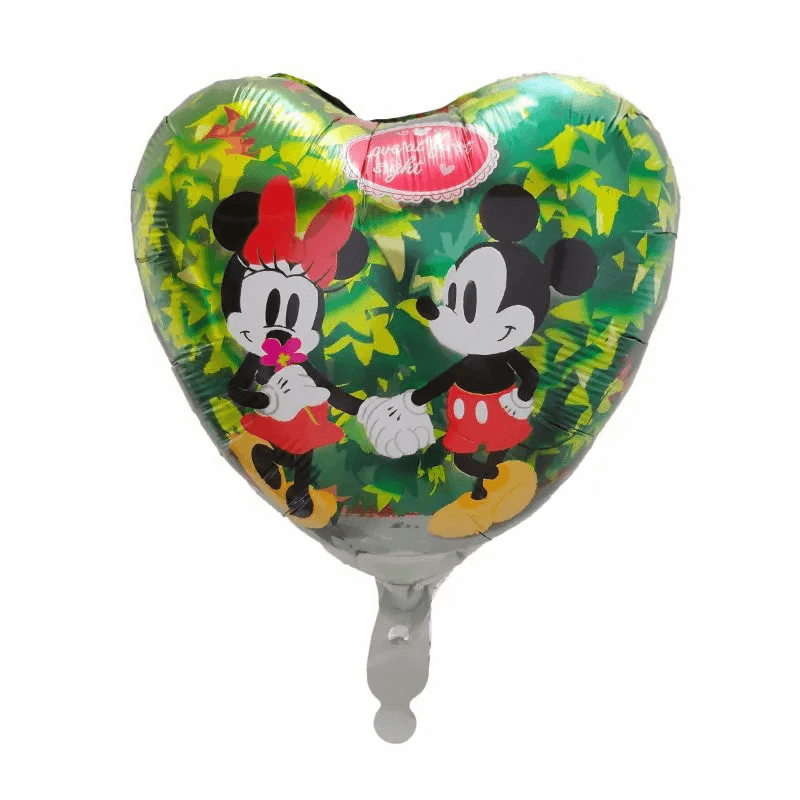 Ballon anniversaire - coeur joyeux