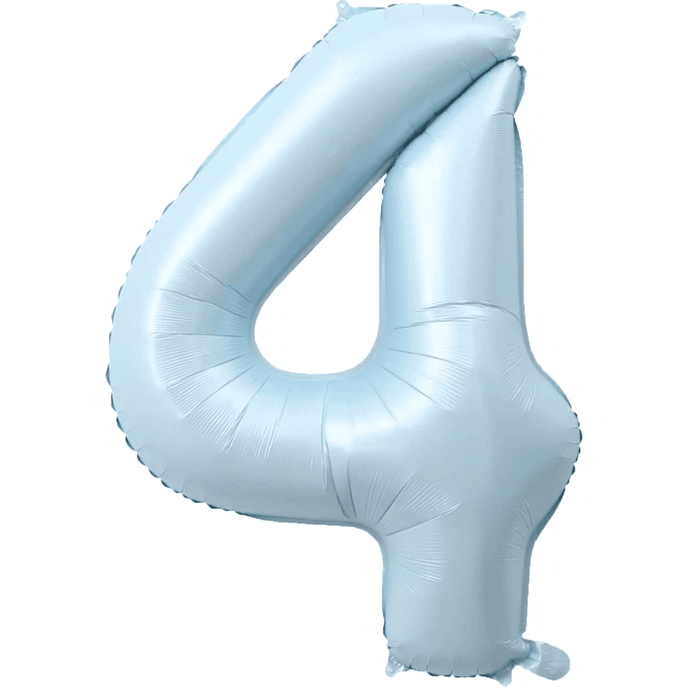 Ballon anniversaire - ciel bleu quatre