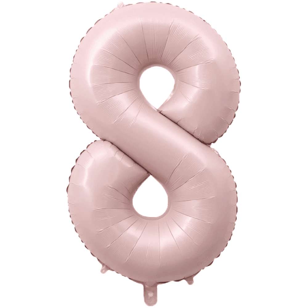 Ballon anniversaire - fleur fantôme