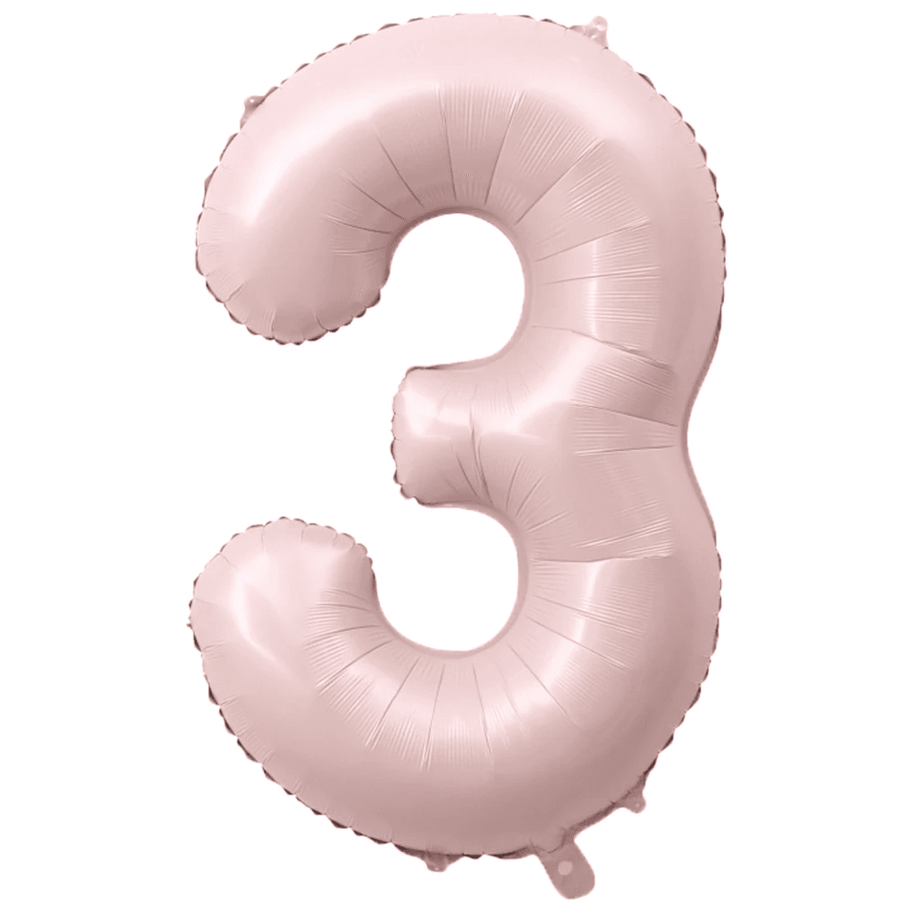 Ballon anniversaire - fleur étoilée