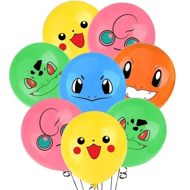 Ballon anniversaire - miel pokémon
