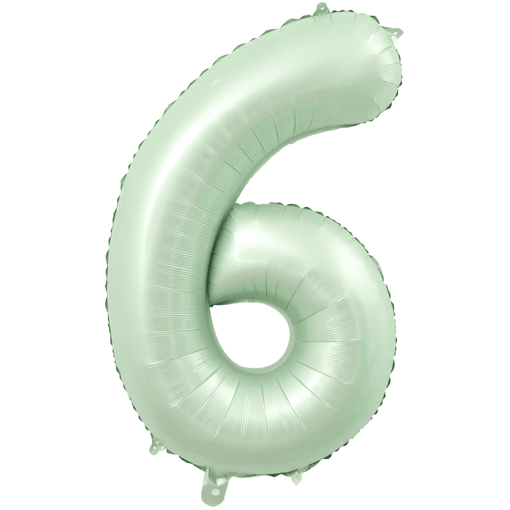 Ballon anniversaire - ciel vert éclat