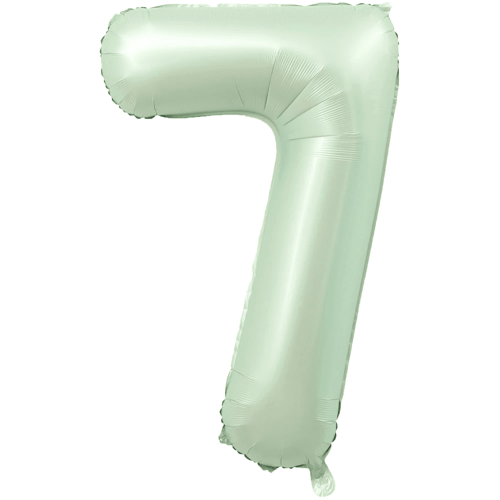 Ballon anniversaire - céleste nuage 7