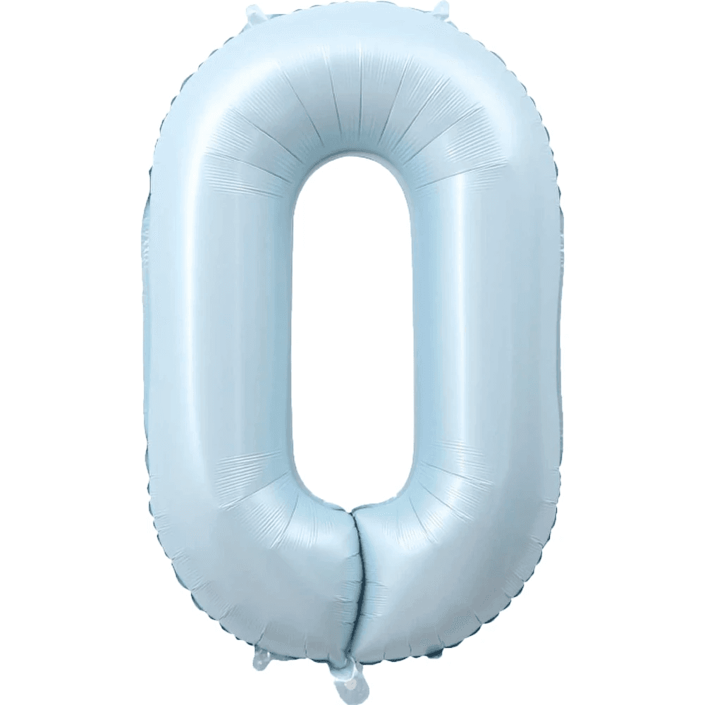 Ballon anniversaire - ciel bleu zéro