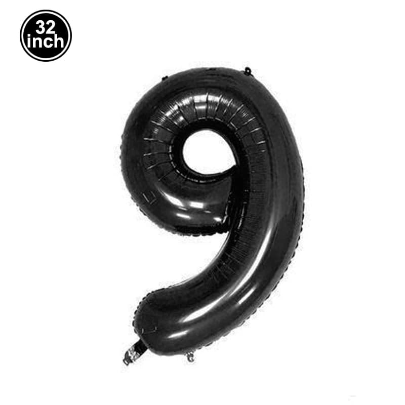 Ballon anniversaire - ballon noir magique