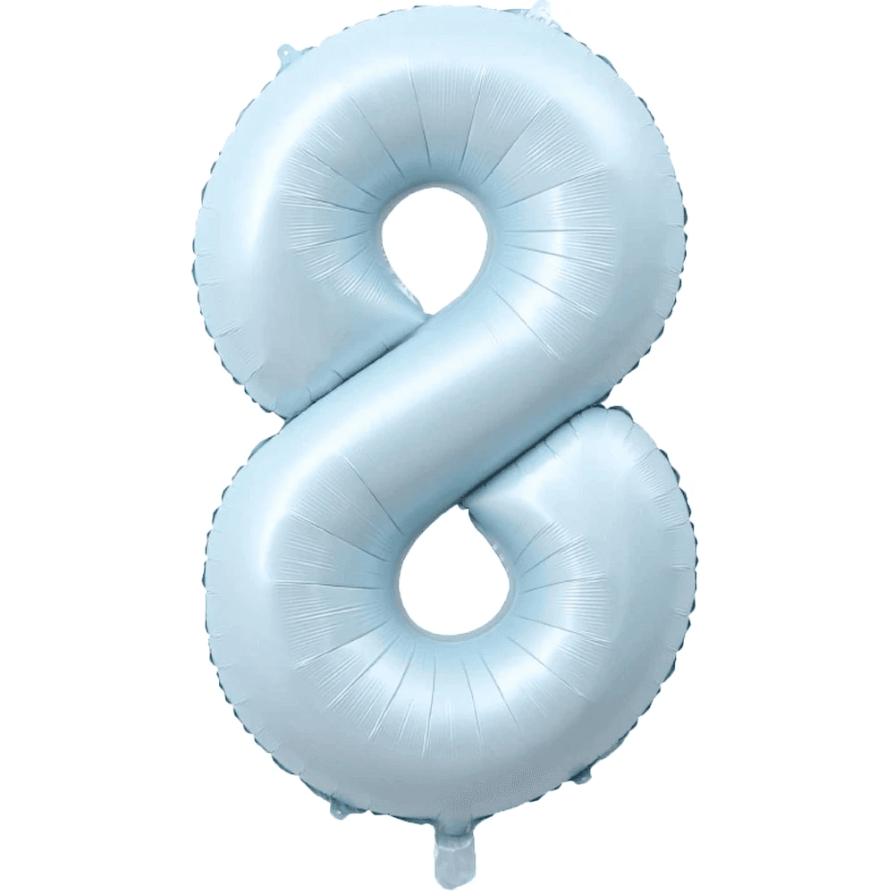 Ballon anniversaire - ciel bleu éclat