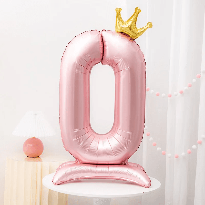 ballon-chiffre-0-couronne-rose