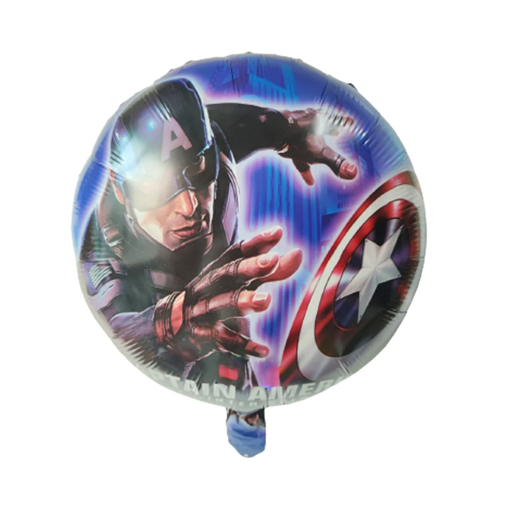 ballon bleu Captain America géant