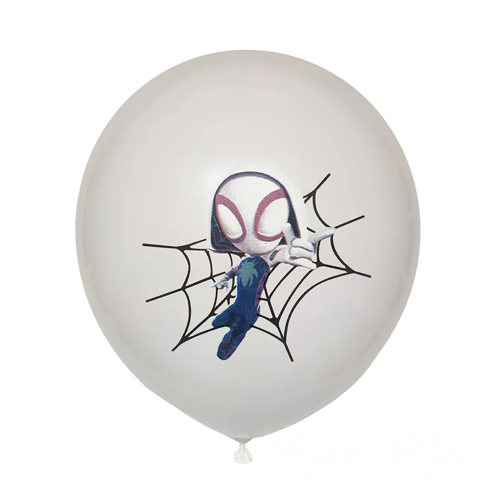 ballon araignée blanc