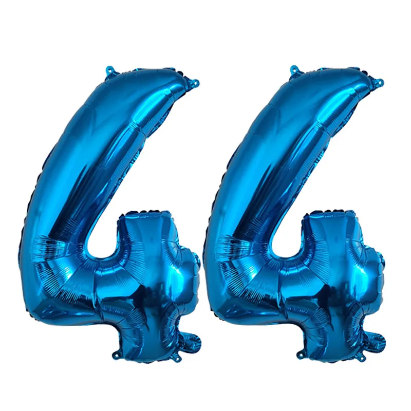 ballons chiffre bleu 42 fiesta