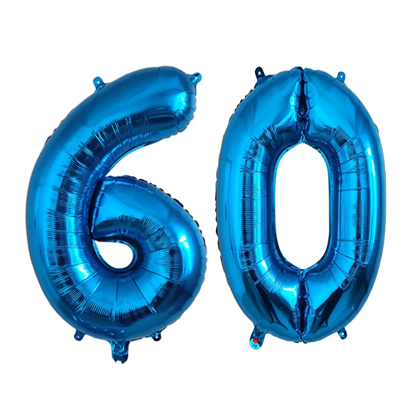 ballons décoratifs bleus