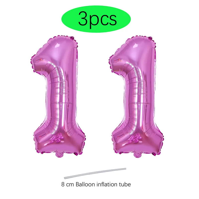 ballon anniversaire rose